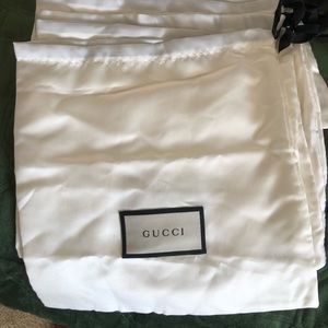 Gucci drawstring bags